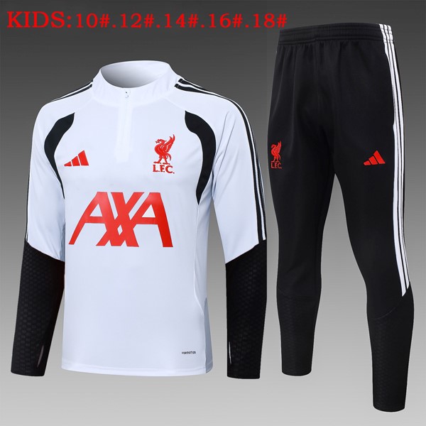 Ninos Sudadera De Training Liverpool 2026 2027 Blanco 2